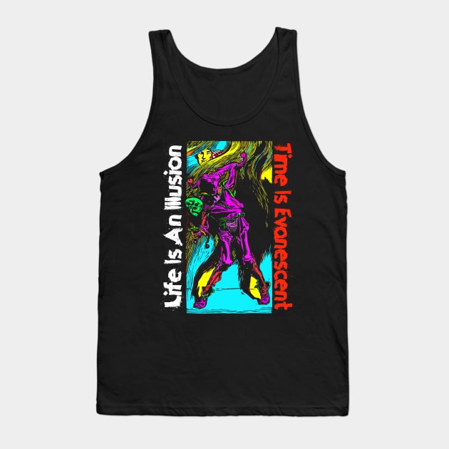 The Ephemerality of Time Tank Top by black8elise